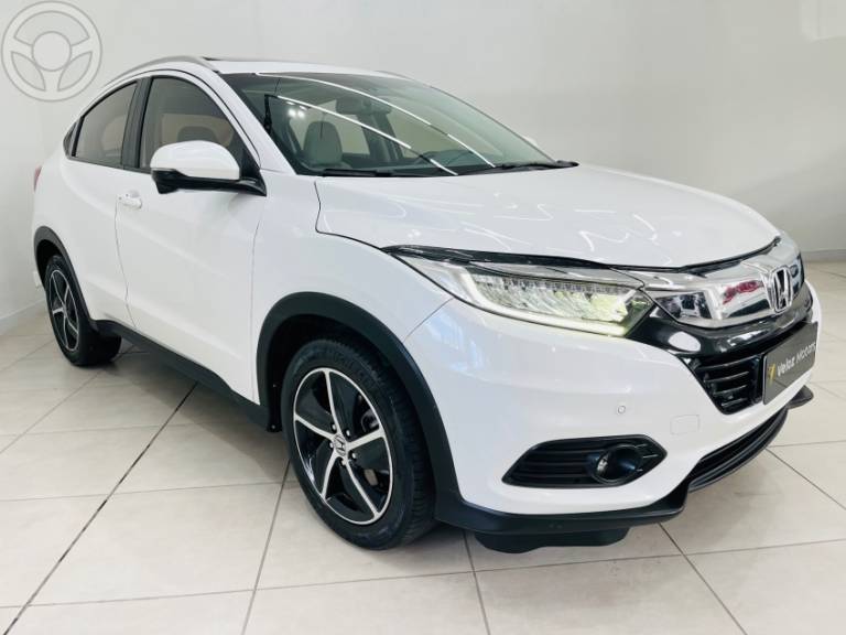HONDA - HR-V 1.5 16V FLEX TOURING TURBO 4P AUTOMÁTICO - 2019/2020 - BRANCA - R$ 134.900,00