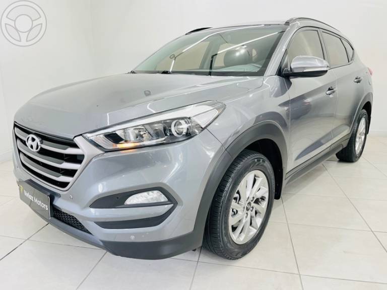 HYUNDAI - TUCSON 1.6 16V T-GDI GLS ECOSHIFT - 2018/2019 - CINZA - R$ 112.900,00