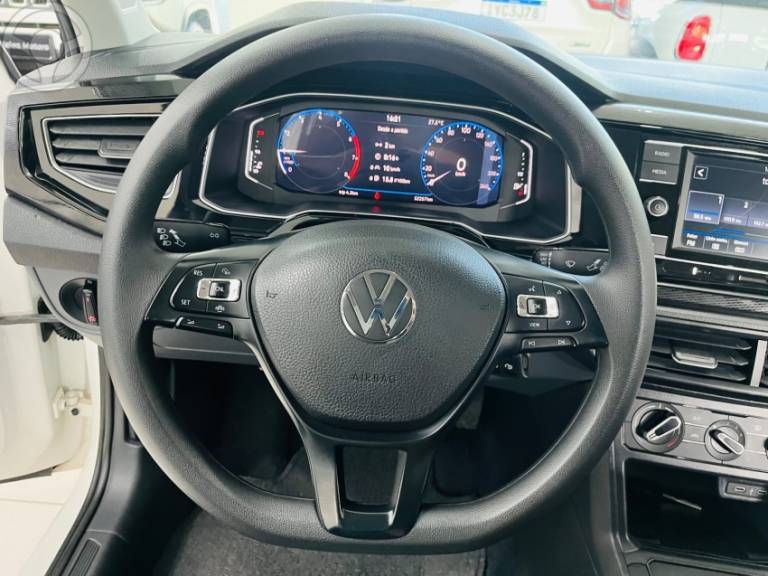 VOLKSWAGEN - VIRTUS 1.0 TSI SENSE 4P MANUAL - 2023/2024 - BRANCA - R$ 94.990,00