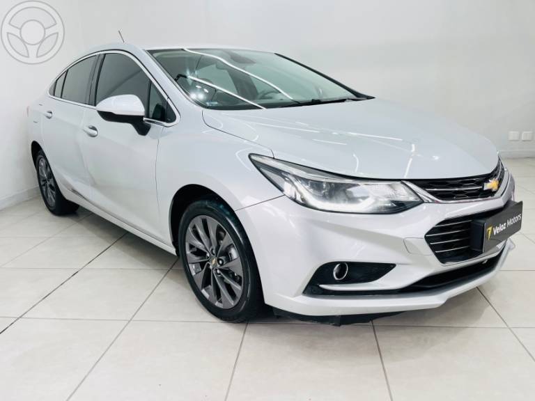 CHEVROLET - CRUZE 1.4 TURBO LTZ 16V FLEX 4P AUTOMÁTICO - 2016/2017 - PRATA - R$ 84.990,00