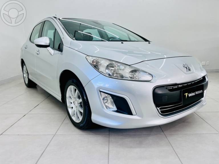 PEUGEOT - 308 1.6 ALLURE 16V FLEX 4P MANUAL - 2012/2013 - PRATA - R$ 36.990,00