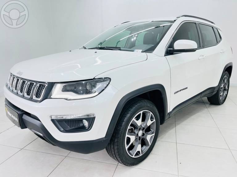 JEEP - COMPASS 2.0 16V DIESEL LONGITUDE 4X4 AUTOMÁTICO - 2019/2019 - BRANCA - R$ 114.900,00