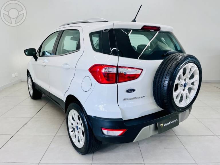 FORD - ECOSPORT 2.0 TITANIUM 16V FLEX 4P AUTOMÁTICO - 2017/2018 - BRANCA - R$ 83.500,00