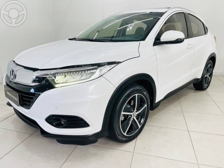 HONDA - HR-V 1.5 16V FLEX TOURING TURBO 4P AUTOMÁTICO - 2019/2020 - BRANCA - R$ 129.900,00