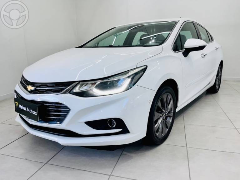 CHEVROLET - CRUZE 1.4 TURBO LTZ 16V FLEX 4P AUTOMÁTICO - 2017/2018 - BRANCA - R$ 97.500,00