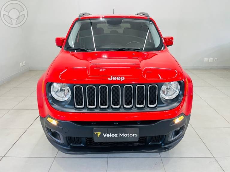 JEEP - RENEGADE 1.8 16V FLEX 4P AUTOMÁTICO - 2015/2016 - VERMELHA - R$ 69.990,00