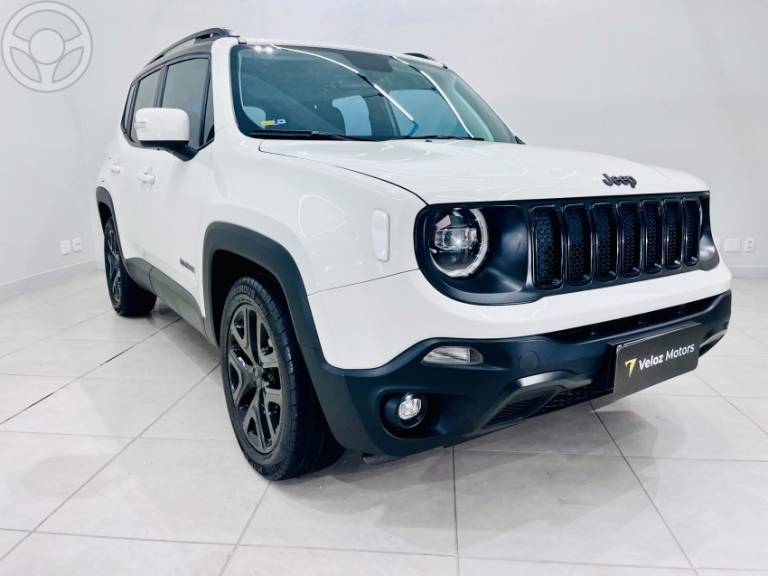 JEEP - RENEGADE 1.8 16V FLEX LONGITUDE 4P AUTOMÁTICO - 2020/2021 - BRANCA - R$ 89.900,00