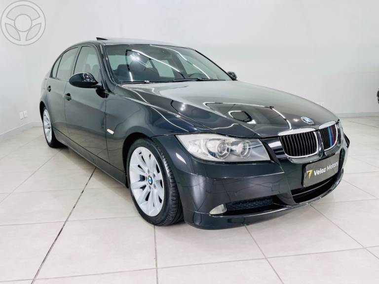 BMW - 320I 2.0 TOP 16V 4P AUTOMÁTICO - 2007/2008 - PRETA - R$ 63.900,00