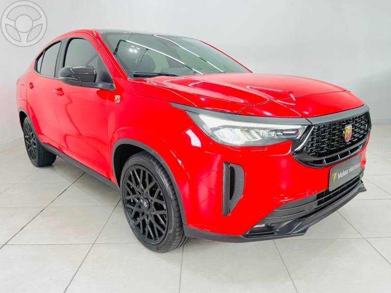 FIAT - FASTBACK 1.3 ABARTH 270 TURBO FLEX 4P AUTOMÁTICO - 2024/2024 - VERMELHA - R$ 144.990,00