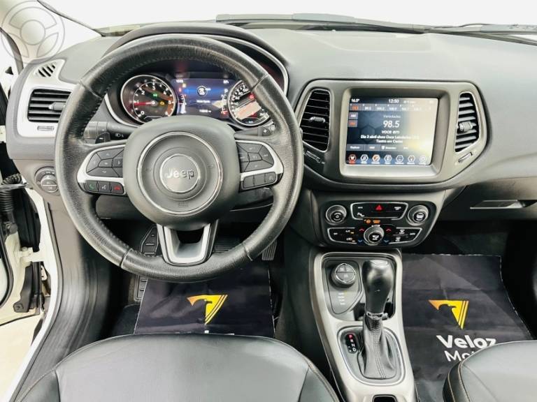 JEEP - COMPASS 2.0 16V DIESEL LONGITUDE 4X4 AUTOMÁTICO - 2019/2019 - BRANCA - R$ 114.900,00