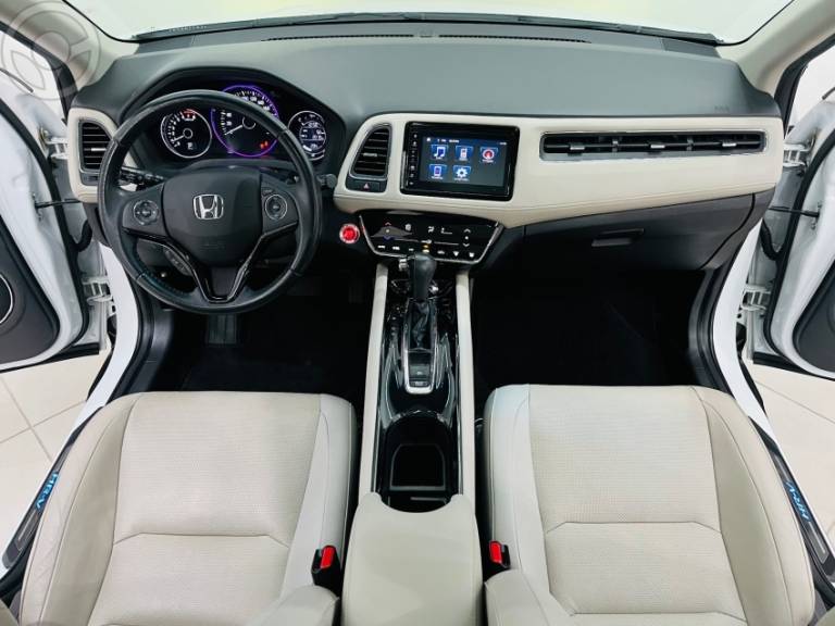 HONDA - HR-V 1.5 16V FLEX TOURING TURBO 4P AUTOMÁTICO - 2019/2020 - BRANCA - R$ 134.900,00