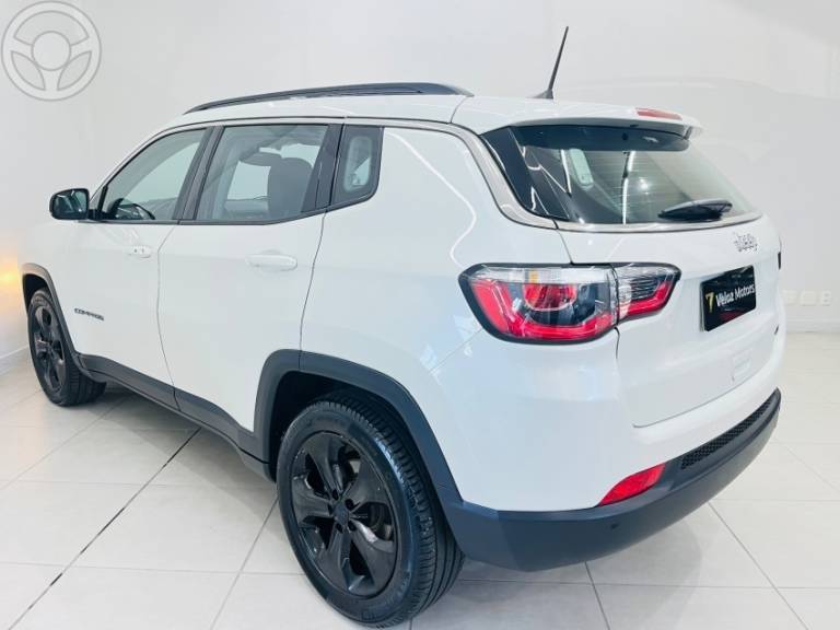 JEEP - COMPASS 2.0 16V FLEX LONGITUDE AUTOMÁTICO - 2017/2017 - BRANCA - R$ 94.990,00