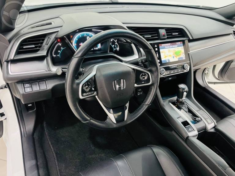 HONDA - CIVIC 2.0 16V FLEXONE EXL 4P CVT - 2018/2018 - BRANCA - R$ 114.999,00