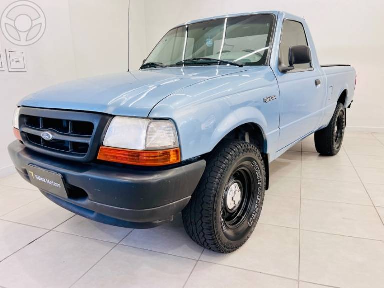 FORD - RANGER 2.5 XL 4X2 CS 16V 2P MANUAL - 1998/1998 - AZUL - R$ 49.900,00