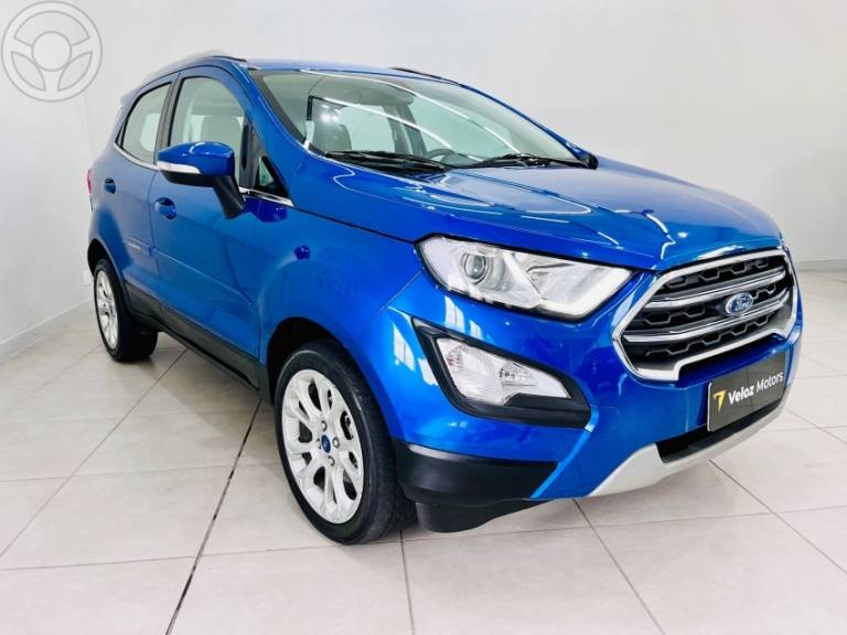 FORD - ECOSPORT 2.0 TITANIUM PLUS 16V FLEX 4P AUTOMÁTICO - 2018/2019 - AZUL - R$ 79.900,00