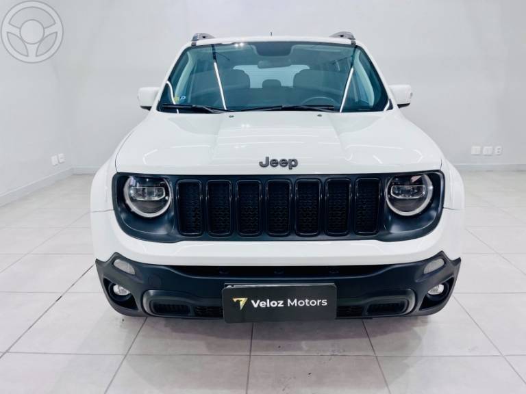 JEEP - RENEGADE 1.8 16V FLEX LONGITUDE 4P AUTOMÁTICO - 2020/2021 - BRANCA - R$ 89.900,00