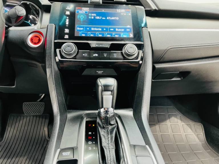 HONDA - CIVIC 2.0 16V FLEXONE EXL 4P CVT - 2020/2020 - CINZA - R$ 124.900,00
