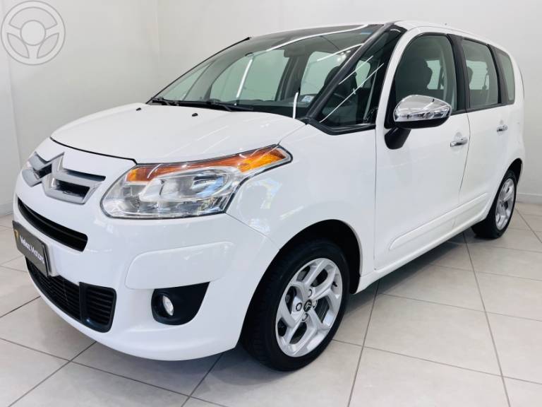 CITROËN - C3 PICASSO 1.6 EXCLUSIVE 4P FLEX AUTOMÁTICO - 2014/2015 - BRANCA - R$ 43.900,00