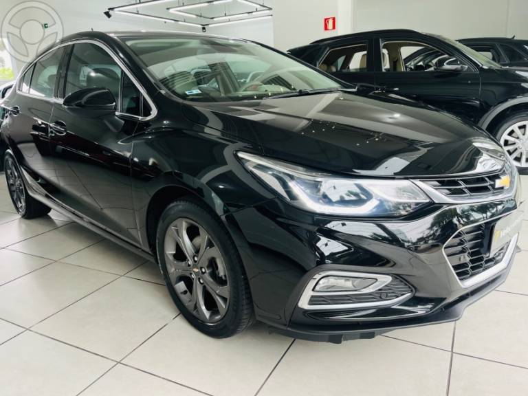 CHEVROLET - CRUZE 1.4 TURBO LTZ SPORT6 16V FLEX 4P AUTOMÁTICO - 2018/2018 - PRETA - R$ 93.500,00
