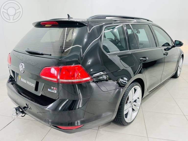 VOLKSWAGEN - GOLF 1.4 TSI VARIANT COMFORTLINE 16V 4P AUTOMÁTICO - 2015/2015 - PRETA - R$ 83.500,00
