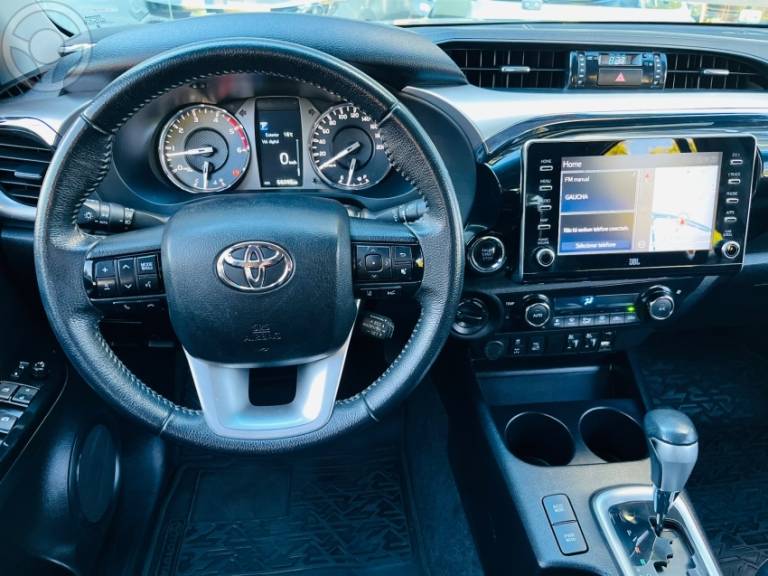 TOYOTA - HILUX 2.8 SRX PLUS 4X4 CD TURBO DIESEL 4P AUTOMÁTICO - 2021/2021 - PRATA - R$ 244.990,00