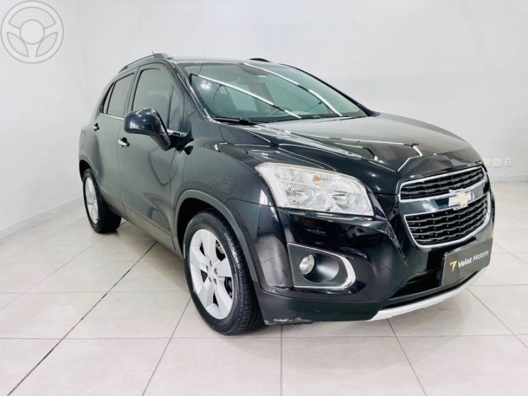 CHEVROLET - TRACKER 1.8 MPFI LTZ 4X2 16V FLEX 4P AUTOMÁTICO - 2014/2014 - PRETA - R$ 69.900,00