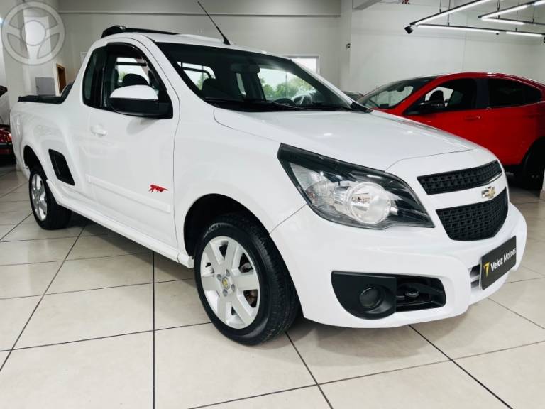 CHEVROLET - MONTANA 1.4 MPFI SPORT CS 8V FLEX 2P MANUAL - 2011/2012 - BRANCA - R$ 47.990,00