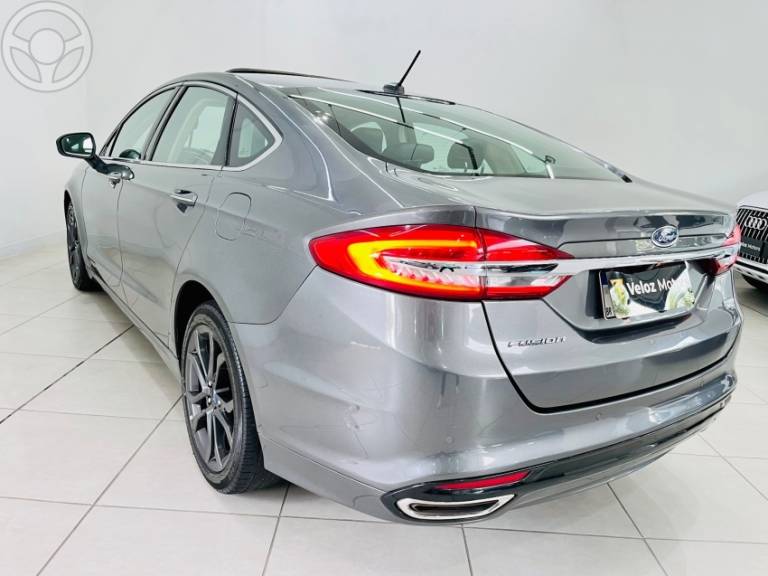 FORD - FUSION 2.0 SEL 16V ECOBOOST 4P AUTOMÁTICO - 2018/2018 - CINZA - R$ 97.990,00