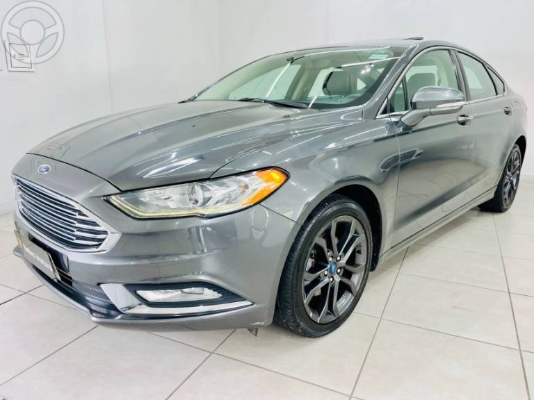 FORD - FUSION 2.0 SEL 16V ECOBOOST 4P AUTOMÁTICO - 2018/2018 - CINZA - R$ 97.900,00