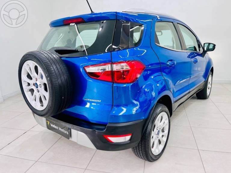 FORD - ECOSPORT 2.0 TITANIUM PLUS 16V FLEX 4P AUTOMÁTICO - 2018/2019 - AZUL - R$ 79.900,00