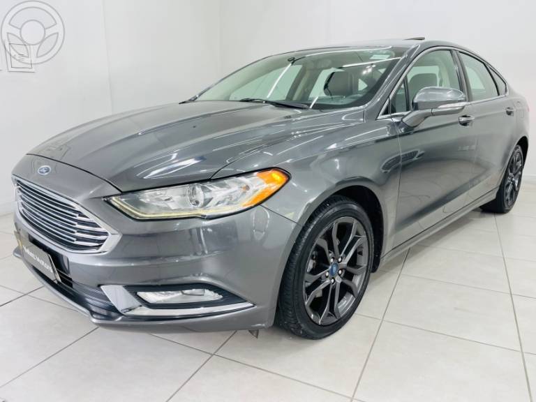 FORD - FUSION 2.0 SEL 16V ECOBOOST 4P AUTOMÁTICO - 2018/2018 - CINZA - R$ 97.900,00