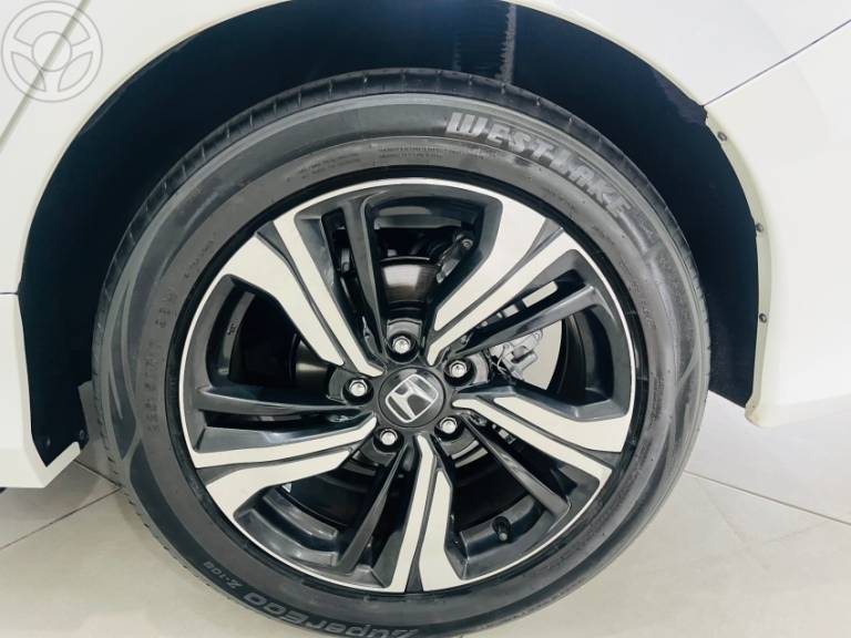 HONDA - CIVIC 2.0 16V FLEXONE EXL 4P CVT - 2018/2018 - BRANCA - R$ 114.999,00