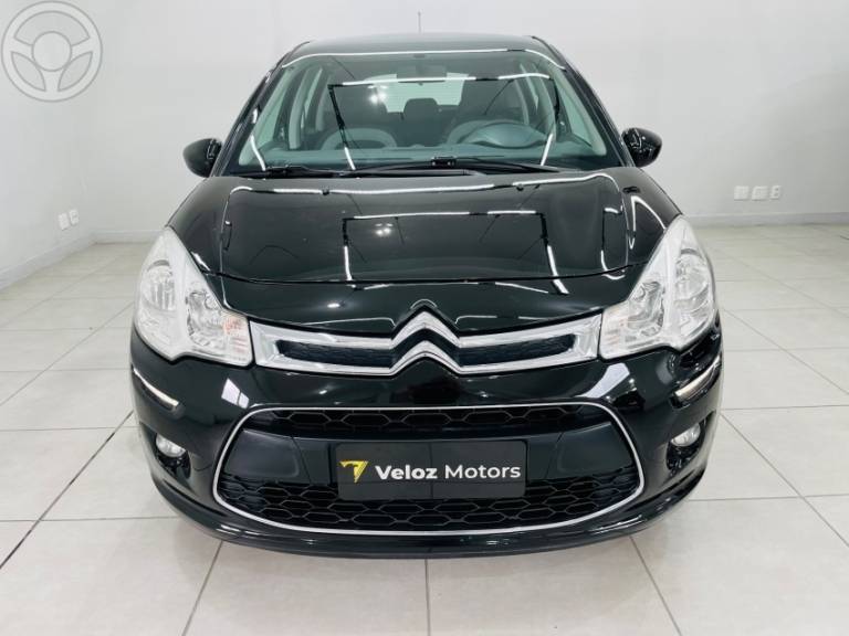 CITROËN - C3 1.5 TENDANCE 8V FLEX 4P MANUAL - 2013/2014 - PRETA - R$ 39.990,00