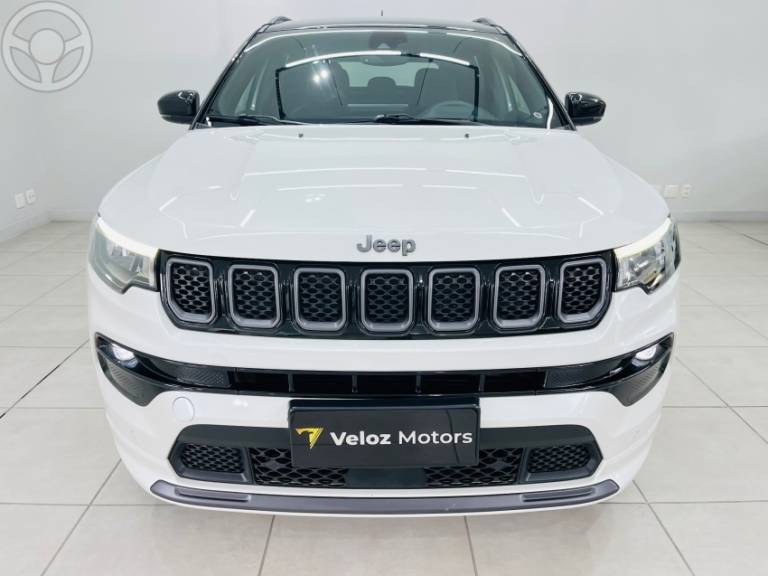 JEEP - COMPASS 1.3 SERIE S T270 16V TURBO FLEX 4P AUTOMÁTICO - 2021/2022 - BRANCA - R$ 159.900,00