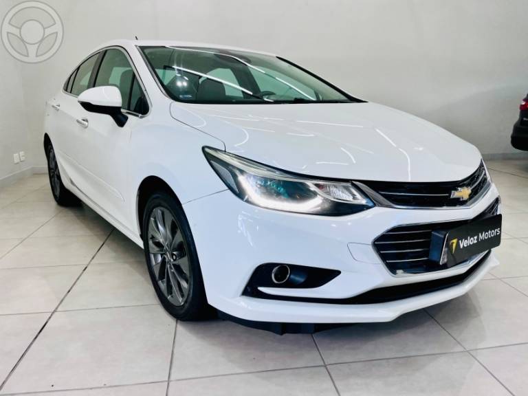 CHEVROLET - CRUZE 1.4 TURBO LTZ 16V FLEX 4P AUTOMÁTICO - 2017/2018 - BRANCA - R$ 97.500,00