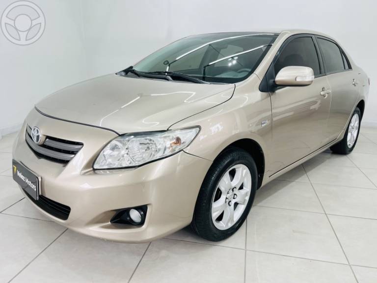 TOYOTA - COROLLA 1.8 XEI 16V FLEX 4P AUTOMÁTICO - 2009/2009 - BEGE - R$ 58.990,00