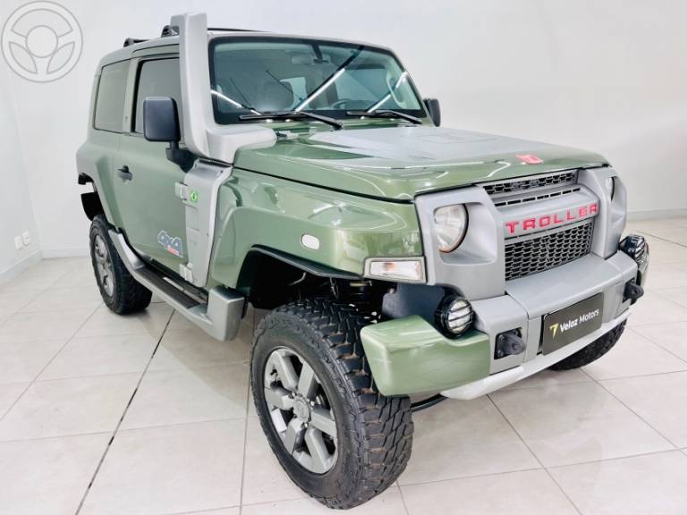 TROLLER - T4 3.2 XLT 4X4 20V TURBO INTERCOOLER DIESEL 2P MANUAL - 2015/2015 - VERDE - R$ 168.900,00