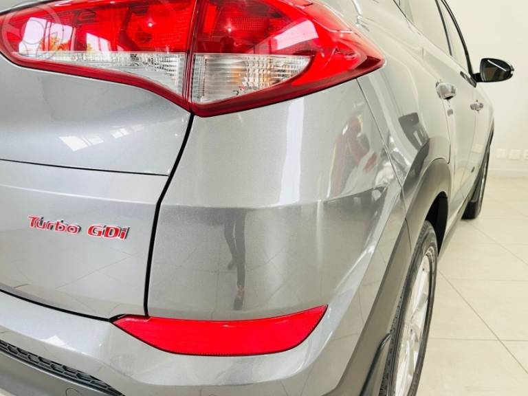 HYUNDAI - TUCSON 1.6 16V T-GDI GLS ECOSHIFT - 2018/2019 - CINZA - R$ 112.900,00