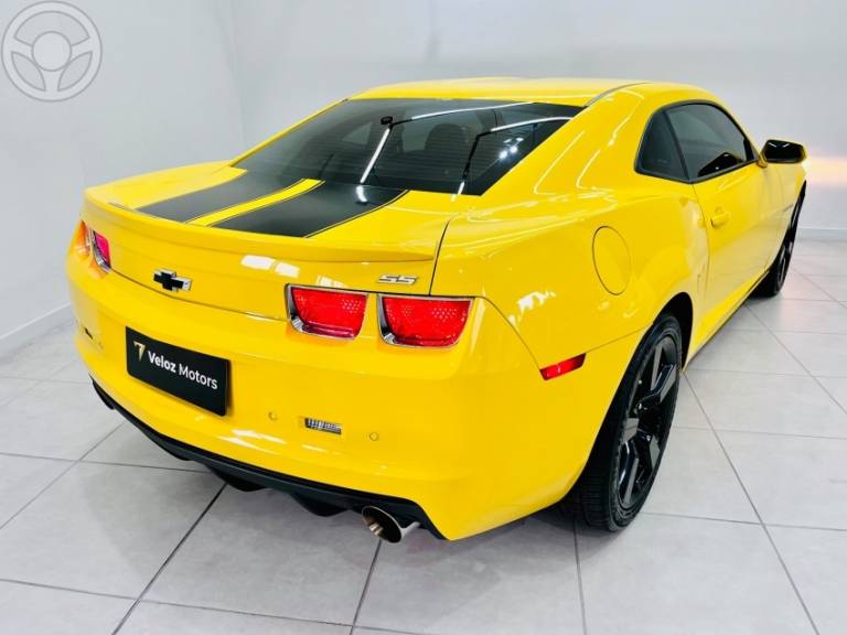 CHEVROLET - CAMARO 6.2 SS COUPÉ V8 2P AUTOMÁTICO - 2011/2011 - AMARELA - R$ 224.990,00