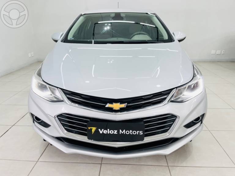 CHEVROLET - CRUZE 1.4 TURBO LTZ 16V FLEX 4P AUTOMÁTICO - 2016/2017 - PRATA - R$ 84.990,00