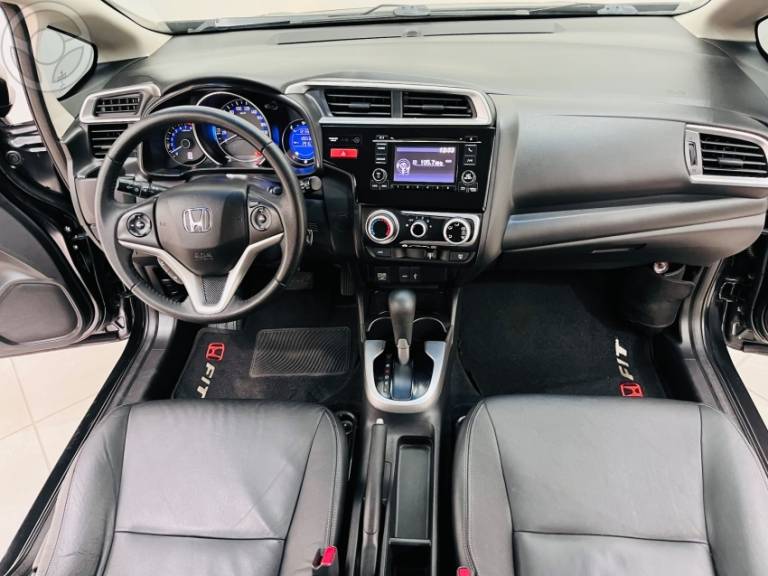 HONDA - FIT 1.5 EXL 16V FLEX 4P AUTOMÁTICO - 2015/2015 - PRETA - R$ 69.990,00