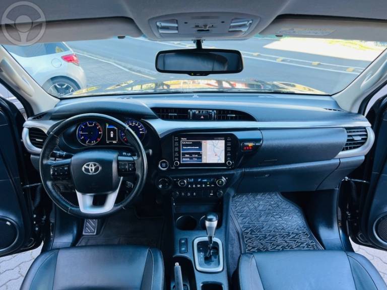 TOYOTA - HILUX 2.8 SRV 4X4 CD 16V DIESEL 4P AUTOMÁTICO - 2020/2020 - PRETA - R$ 197.900,00