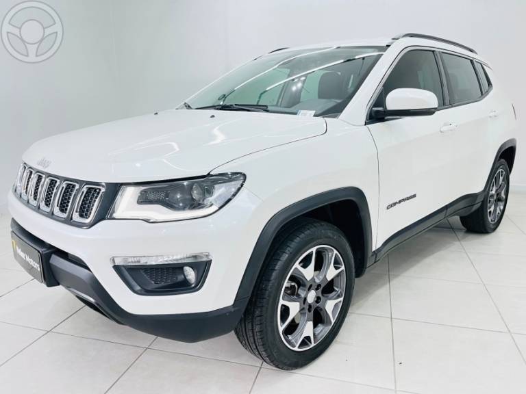 JEEP - COMPASS 2.0 16V DIESEL LONGITUDE 4X4 AUTOMÁTICO - 2019/2019 - BRANCA - R$ 109.900,00