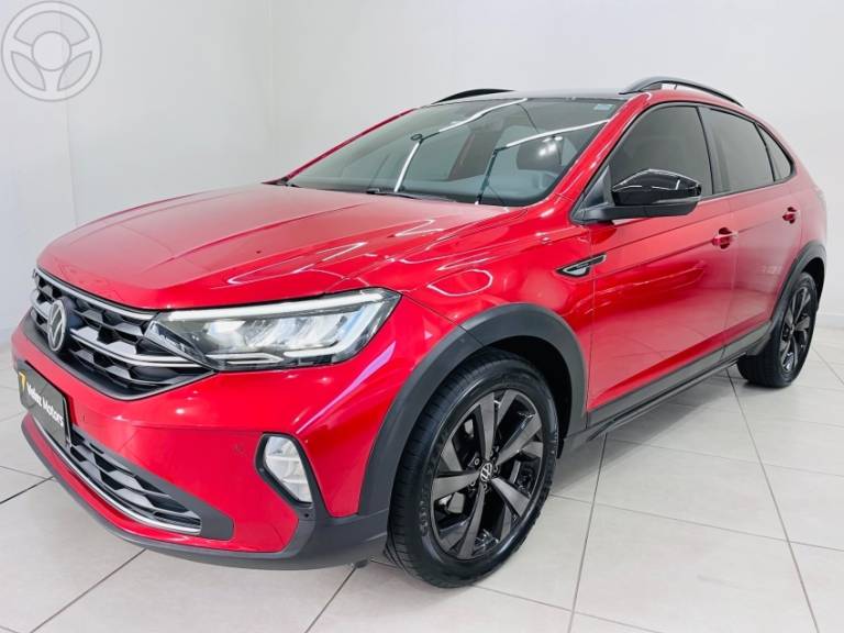 VOLKSWAGEN - NIVUS 1.0 200 TSI HIGHLINE LAUNCHING EDITION TOTAL FLEX 4P AUTOMÁTICO - 2023/2024 - VERMELHA - R$ 123.000,00