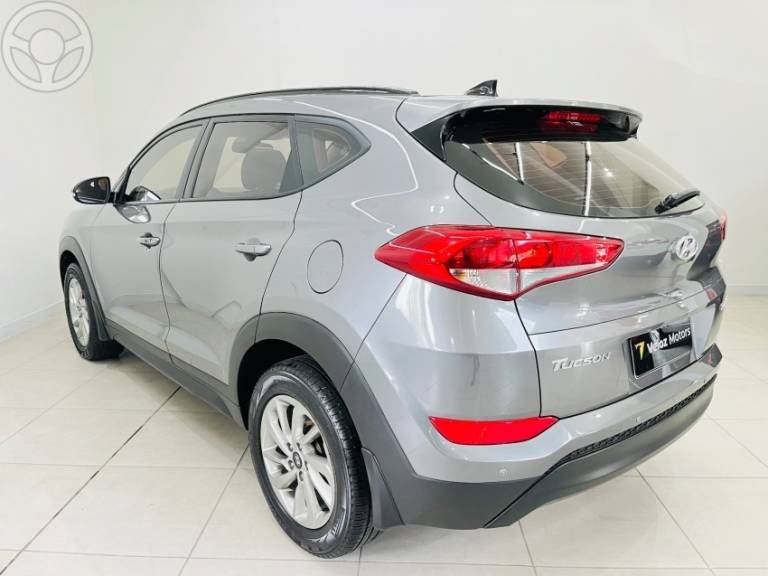 HYUNDAI - TUCSON 1.6 16V T-GDI GLS ECOSHIFT - 2018/2019 - CINZA - R$ 112.900,00