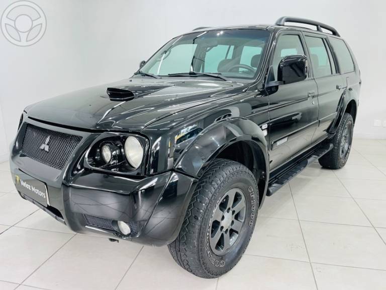 MITSUBISHI - PAJERO SPORT 3.5 HPE 4X4 V6 24V 4P AUTOMÁTICO - 2007/2008 - PRETA - R$ 59.900,00