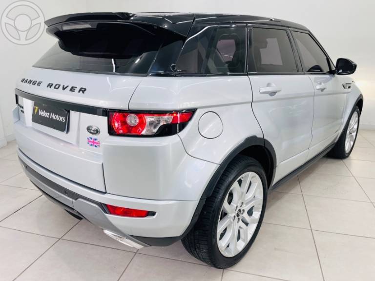 LAND ROVER - RANGE ROVER EVOQUE 2.0 DYNAMIC 4WD 16V 4P AUTOMÁTICO - 2014/2014 - PRATA - R$ 114.990,00