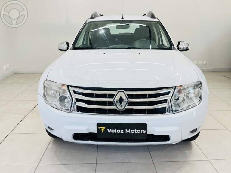 RENAULT - DUSTER 1.6 DYNAMIQUE 4X2 16V FLEX 4P MANUAL - 2012/2013 - BRANCA - R$ 49.900,00