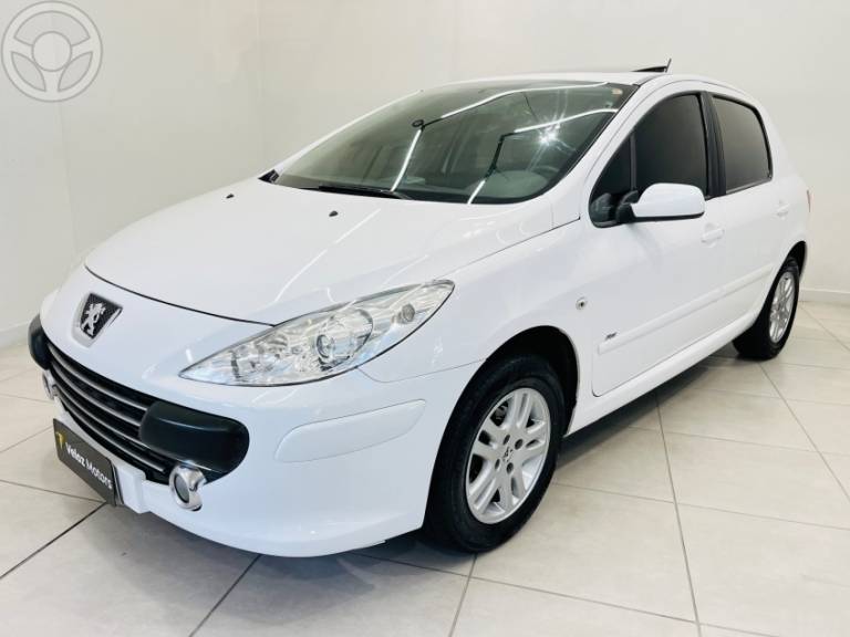 PEUGEOT - 307 1.6 PRESENCE PACK 16V FLEX 4P MANUAL - 2009/2010 - BRANCA - R$ 29.990,00