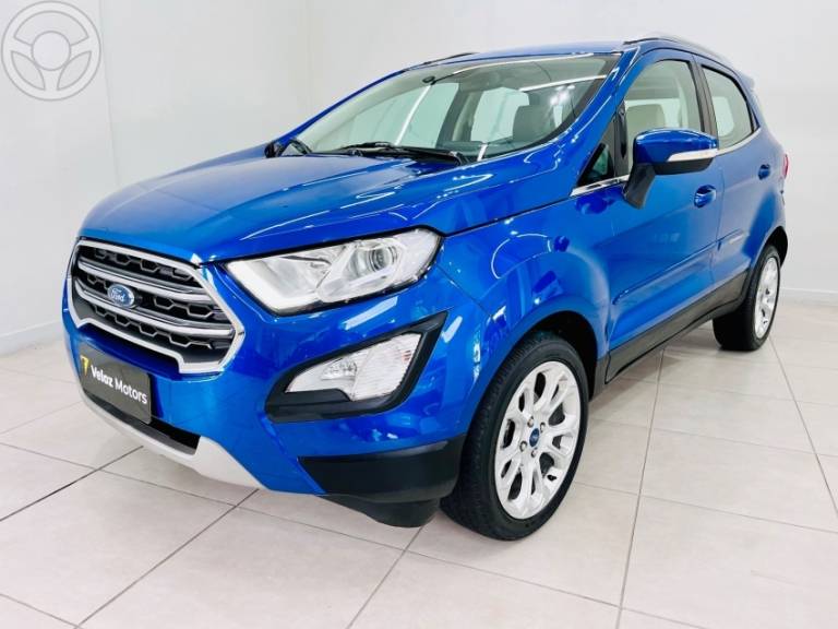 FORD - ECOSPORT 2.0 TITANIUM PLUS 16V FLEX 4P AUTOMÁTICO - 2018/2019 - AZUL - R$ 79.900,00